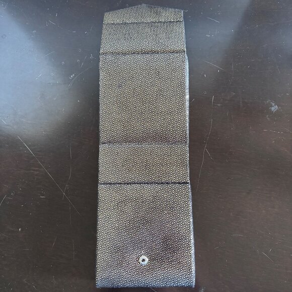 Nordstrom Jewelry Travel Case Black Sparkle, Compact Glamorous Jewelry Storage - Picture 8 of 14